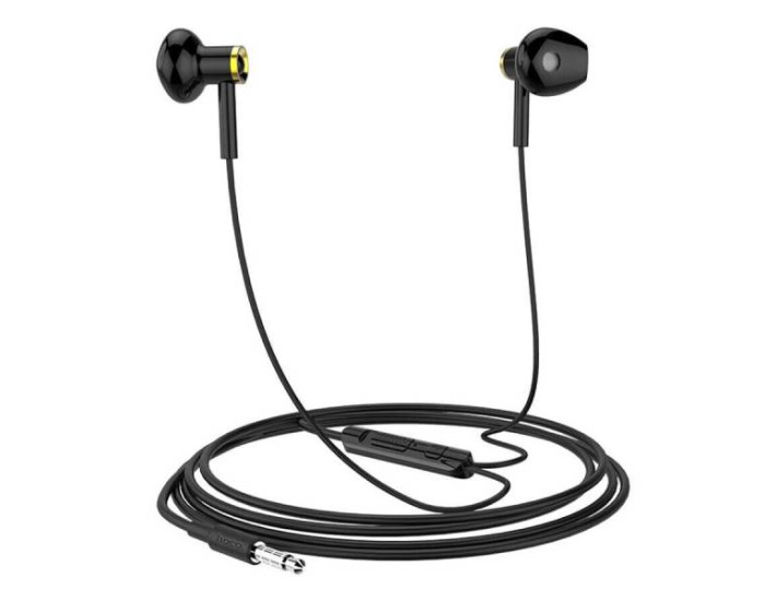 Наушники 3,5 Hoco M47 с микрофоном Black