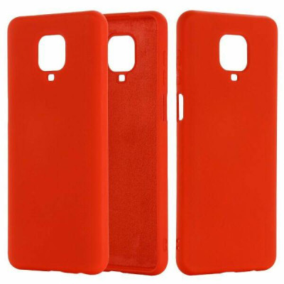 Чехол-силикон оригинал Full Soft Case Xiaomi Redmi Note 9 Pro Max / Note 9 Pro / Note 9S Red