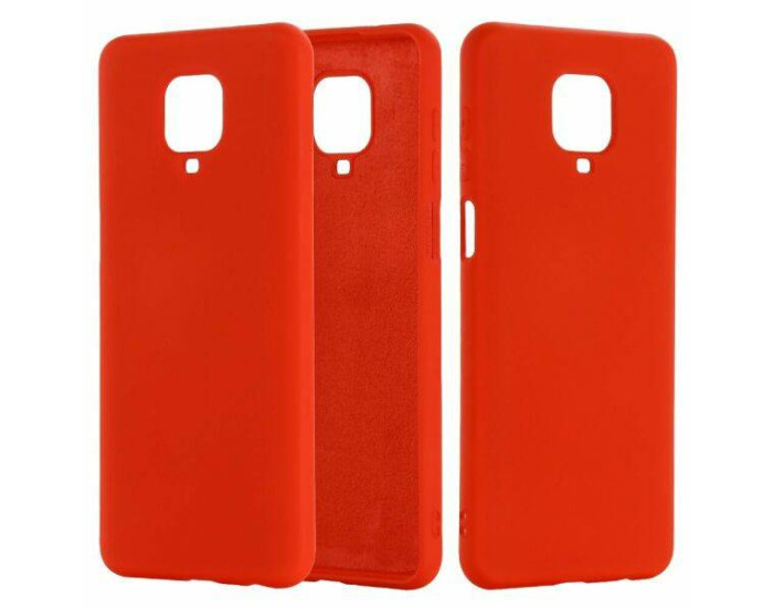 Чехол-силикон оригинал Full Soft Case Xiaomi Redmi Note 9 Pro Max / Note 9 Pro / Note 9S Red