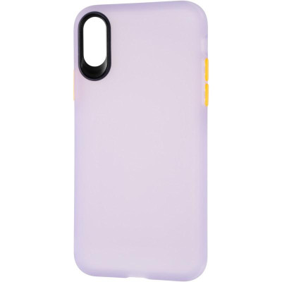 Чехол-силикон Gelius Neon Case iPhone X / XS Violet