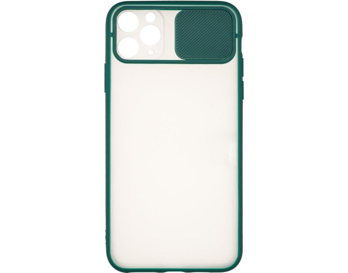 Чехол-силикон Gelius Slide Camera iPhone 11 Pro Max Green