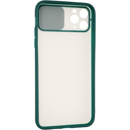 Чехол-силикон Gelius Slide Camera iPhone 11 Pro Max Green