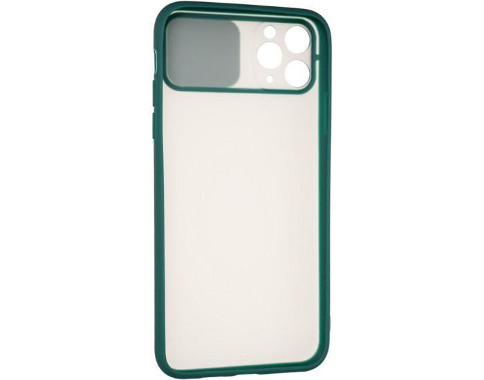 Чехол-силикон Gelius Slide Camera iPhone 11 Pro Max Green