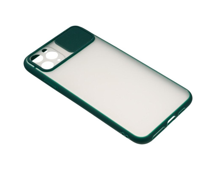 Чехол-силикон Gelius Slide Camera iPhone 11 Pro Max Green