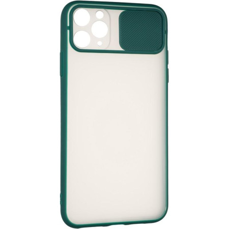 Чехол-силикон Gelius Slide Camera iPhone 11 Pro Max Green