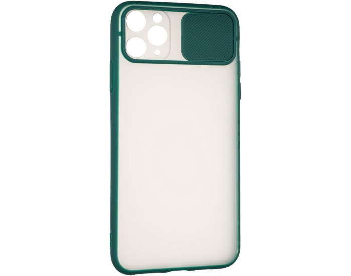 Чехол-силикон Gelius Slide Camera iPhone 11 Pro Max Green