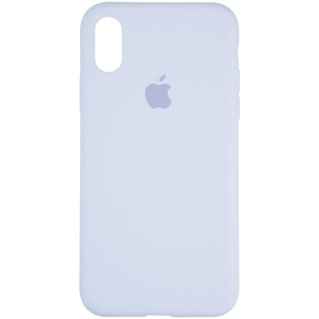 Чехол-силикон оригинал Full Soft Matte iPhone X / XS Lilac