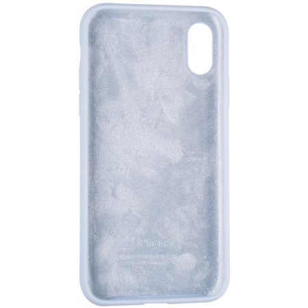 Чехол-силикон оригинал Full Soft Matte iPhone X / XS Lilac