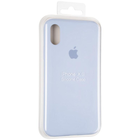 Чехол-силикон оригинал Full Soft Matte iPhone X / XS Lilac