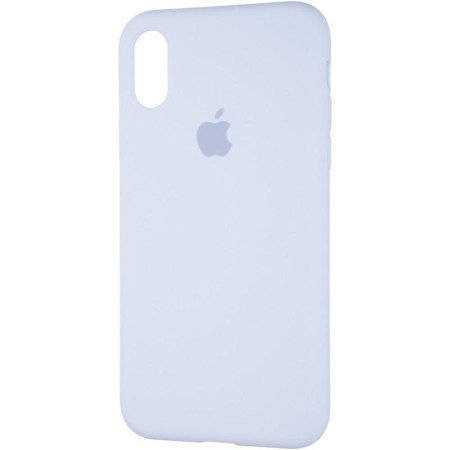 Чехол-силикон оригинал Full Soft Matte iPhone X / XS Lilac