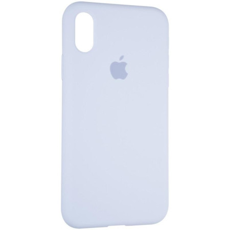 Чехол-силикон оригинал Full Soft Matte iPhone X / XS Lilac