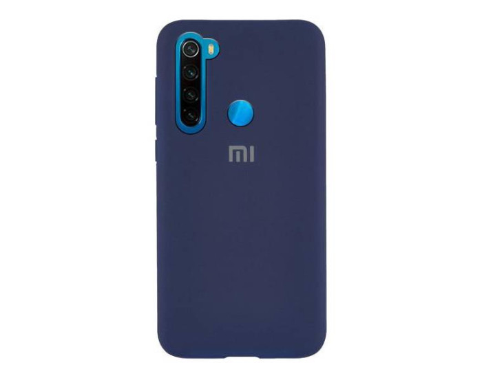 Чехол-силикон оригинал Full Soft Matte Xiaomi Redmi Note 8 Blue