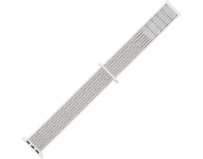 Ремешок для Apple Watch 38/40 mm Nylon Sport Loop (Белый / White)