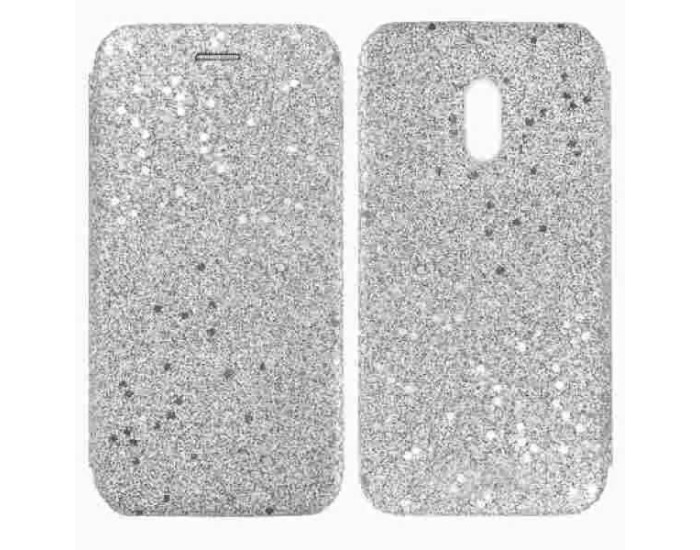 Чохол-книга Level Shining Xiaomi Redmi 8A Silver