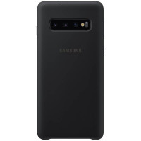 Чехол-силикон оригинал Full Soft Matte Samsung G973 S10 Black (Класс А)