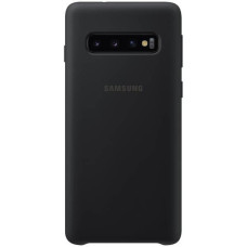 Чехол-силикон оригинал Full Soft Matte Samsung G973 S10 Black (Класс А)