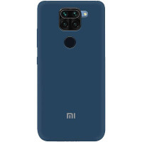 Чехол-силикон Full Soft Case Xiaomi Redmi Note 9 Navy Blue