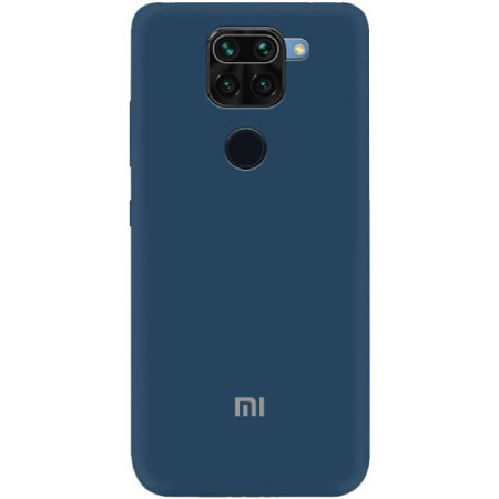 Чехол-силикон Full Soft Case Xiaomi Redmi Note 9 Navy Blue
