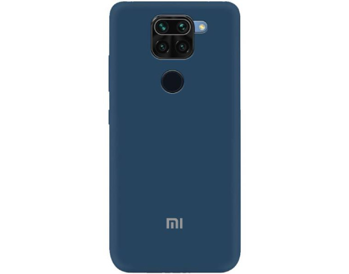 Чехол-силикон Full Soft Case Xiaomi Redmi Note 9 Navy Blue