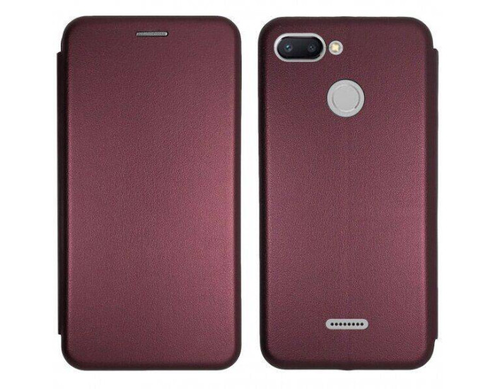 Чехол-книга Level Xiaomi Redmi 5 Plus, Marsala