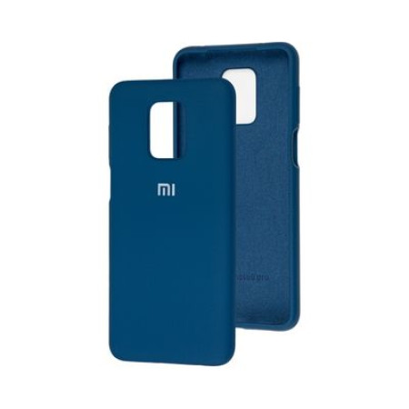 Чехол-силикон оригинал Full Soft Case Xiaomi Redmi Note 9 Pro Max / Note 9 Pro / Note 9S Navy Blue