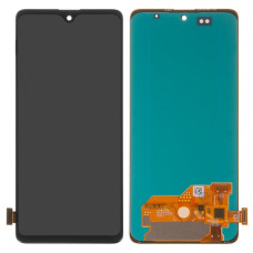 Дисплей з сенсорним екраном (модуль) Samsung A515 A51 2019, M317 M31s, чорний, переклеювання