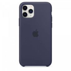 Чохол-силікон оригінал Soft Matte Full Camera iPhone 11 Pro Max Midnight Blue