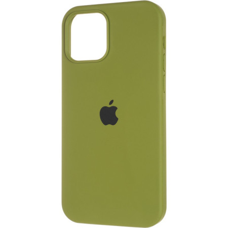 Чехол-силикон оригинал Full Soft Matte iPhone 12 / 12 Pro Pine Green