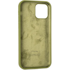 Чехол-силикон оригинал Full Soft Matte iPhone 12 /12 Pro, Pine green