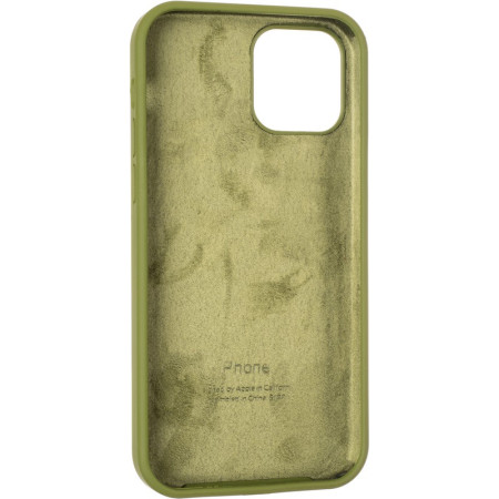 Чехол-силикон оригинал Full Soft Matte iPhone 12 / 12 Pro Pine Green