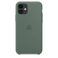 Чехол-силикон оригинал Full Soft Matte iPhone 12 Mini Pine Green