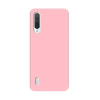 Чехол-силикон оригинал Soft Matte with Metal Xiaomi Mi A3 / CC9E Pink