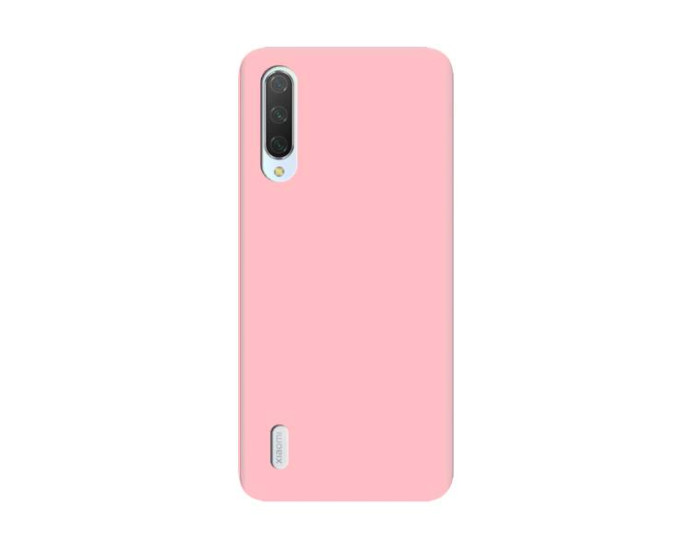 Чехол-силикон оригинал Soft Matte with Metal Xiaomi Mi A3 / CC9E Pink