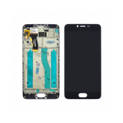 Дисплей с сенсорным экраном (модуль) Meizu M5 Note, M621H, черный с рамкой