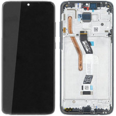 Дисплей з сенсорним екраном (модуль) Xiaomi Redmi Note 8 Pro, з рамкою, чорний