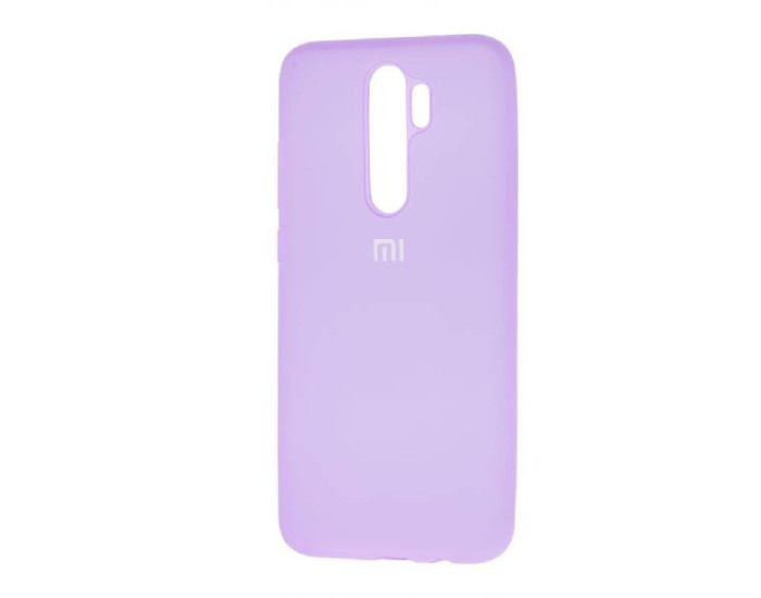 Чехол-силикон оригинал Full Soft Matte Xiaomi Redmi Note 8 Pro Lilac