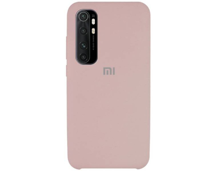 Чехол-силикон оригинал Full Soft Matte Xiaomi Mi Note 10 Lite Pink Sand
