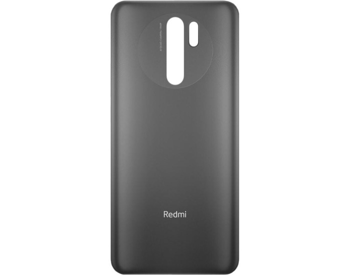 Задня панель корпуси Xiaomi Redmi 9/ Poco M2, сіра, Carbon Gray