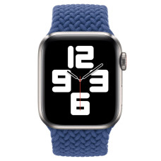 Ремешок для Apple Watch Braided Solo Loop Band Series 38/40 mm (L Size) (Синий / Dark Blue)