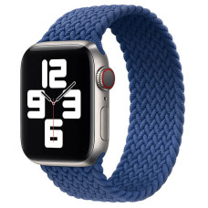 Ремешок для Apple Watch Braided Solo Loop Band Series 38/40 mm (S Size) (Синий / Dark Blue)