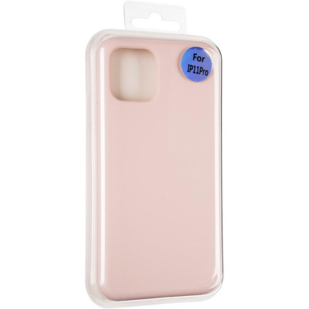 Чехол-силикон оригинал Full Soft Matte iPhone 11 Pro Pink sand (without logo)