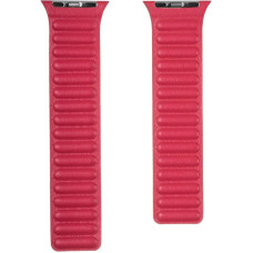 Ремешок для Apple Watch Leather Link Band  38/40mm (S size) (Розовый / Pink)