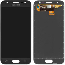 Дисплей з сенсорним екраном (модуль) Samsung J330 Galaxy J3 (2017), чорний (OEM)