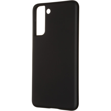 Чехол-силикон оригинал Soft Matte Samsung G991 S21 Черный
