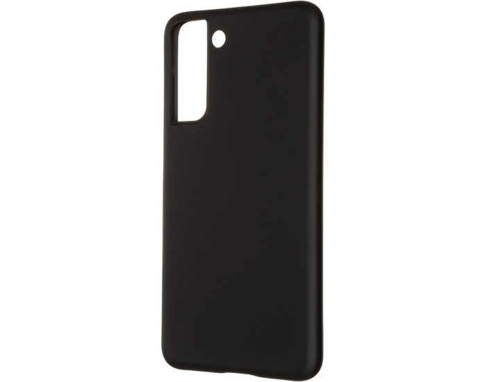 Чехол-силикон оригинал Soft Matte Samsung G991 S21 Черный