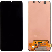 Дисплей с сенсорным экраном (модуль) Samsung A705 Galaxy A70 (2019), черный, OLED (Класс А)