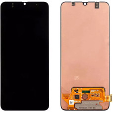 Дисплей з сенсорним екраном (модуль) Samsung A705 Galaxy A70 (2019), чорний, OLED