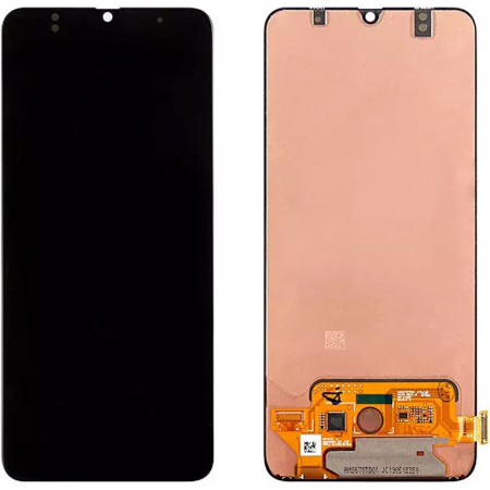 Дисплей с сенсорным экраном (модуль) Samsung A705 Galaxy A70 (2019), черный, OLED (Класс B)