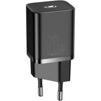 Сетевое зарядное устройство Baseus 1Type-C Super Si 20W (CCSUP-B01) Black