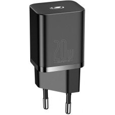 Мережеве зарядний пристрій Baseus 1Type-C Super Si 20W (CCSUP-B01) Black